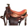 Silla de Vaquería POTENTADO Natural Engrasada -  Sillas para caballos