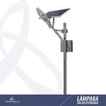 Lampara Solar Led con Poste Línea Estándar 60W 9m 6 Horas -  Lamparas solares y calentadores