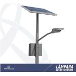 Lampara Solar Led con Poste Línea Premium 35W 6m 6 Horas -  Lamparas solares y calentadores