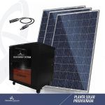 Planta de Generación y Respaldo de Energía Solar 5000W -  Plantas Solares y Paneles solares