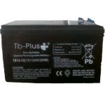 Batería Seca SLA TB-PLUS 12 V 12 A -  Plantas eléctricas