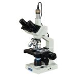 Microscopio 40X-2500X Compuesto Binocular de Laboratorio LED en  Agrofertas®