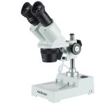 Microscopio estéreo AmScope 20X-40X en  Agrofertas®