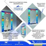 Pórtico Automático para Desinfección vende  Inversiones Federico Madrid SAS