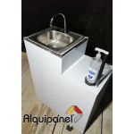 Lavamanos Portátil con Tanque de 60 Litros -  Limpieza y Desinfección
