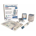 Kit Glucómetro Glucoquick G30 (incluye tirillas y lancetas) -   Instrumental Veterinario