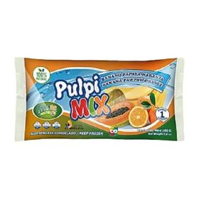 Pulpi Mix- Banano, Papaya y Naranja -  Frutas y verduras procesadas