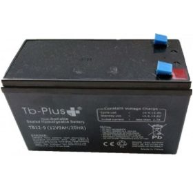 Batería Seca TB-PLUS de 12V - 9 A -  Plantas eléctricas