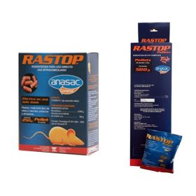 Raticida Rastop Pellet -  Trampas para ratas
