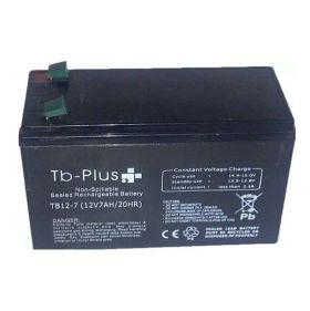 Batería Seca TB-PLUS 12 V 7A -  Plantas eléctricas