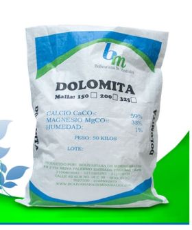 Dolomita -  Enmiendas agrícolas
