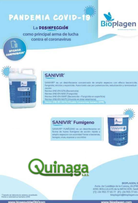 SANIVIR -  Limpieza y Desinfección